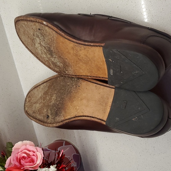 Mens ALLEN EDMONDS dress shoes (sz 12D) - Picture 7 of 8